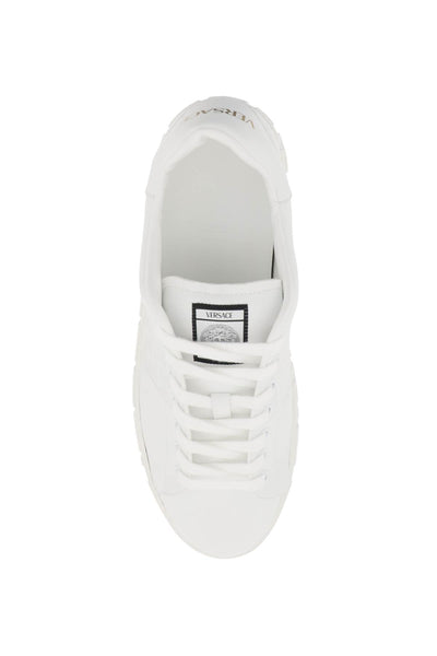 Versace 希臘迴紋運動鞋 1014460 1A00776 白色 白色
