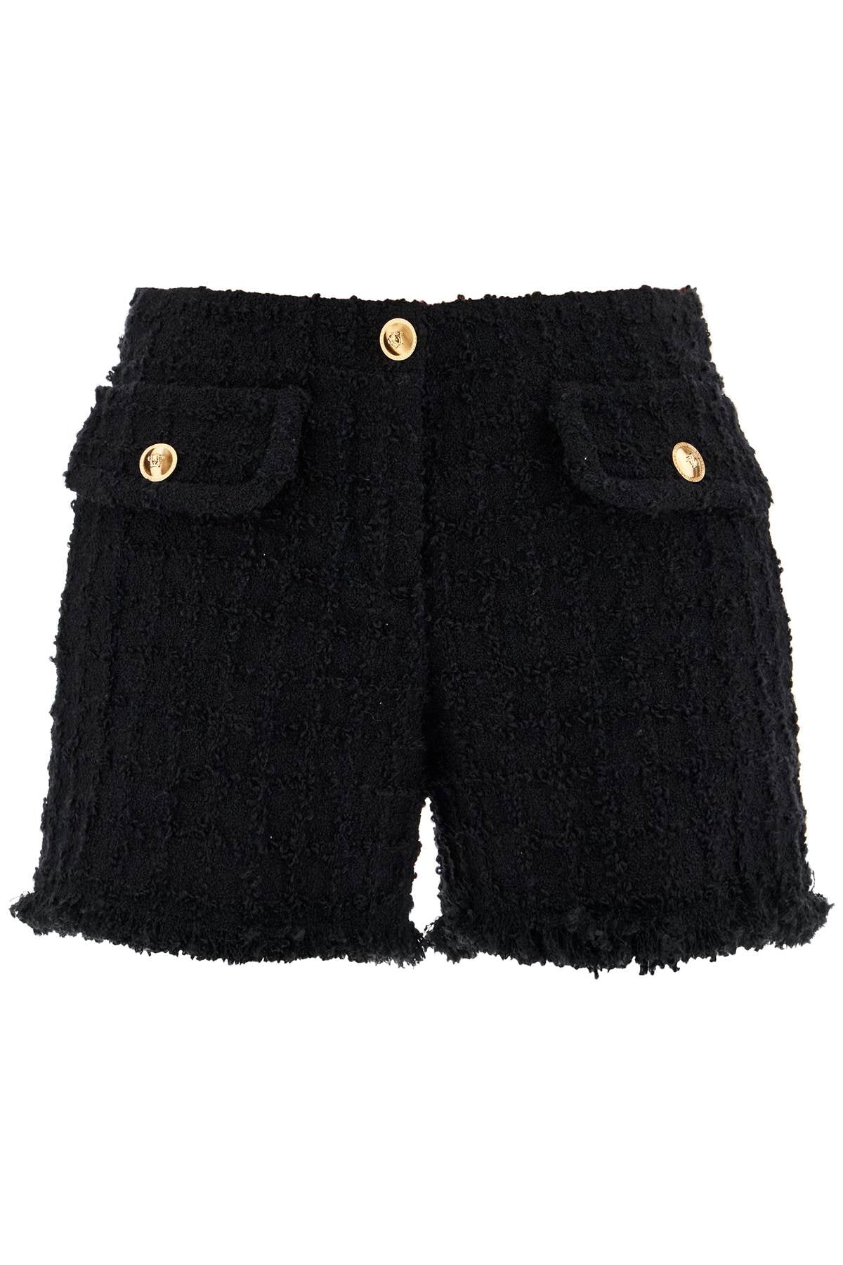 "heritage tweed mini shorts 1015377 1A10096 BLACK