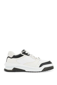 VERSACE odyssey sneakers 1015437 1A10925 BLACK+WHITE-PALLADIUM | Italystation.com - Shop Now at italystation.com