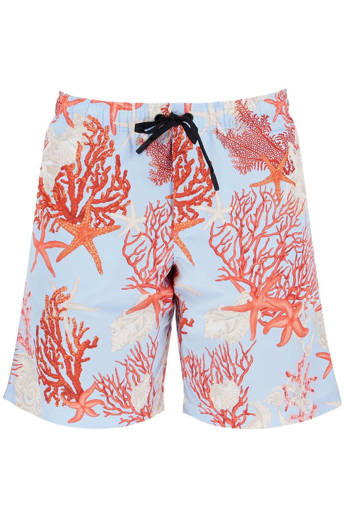 baroque bermuda shorts 1016218 1A11347 BLUE HYDRANGEA+CORAL+BONE