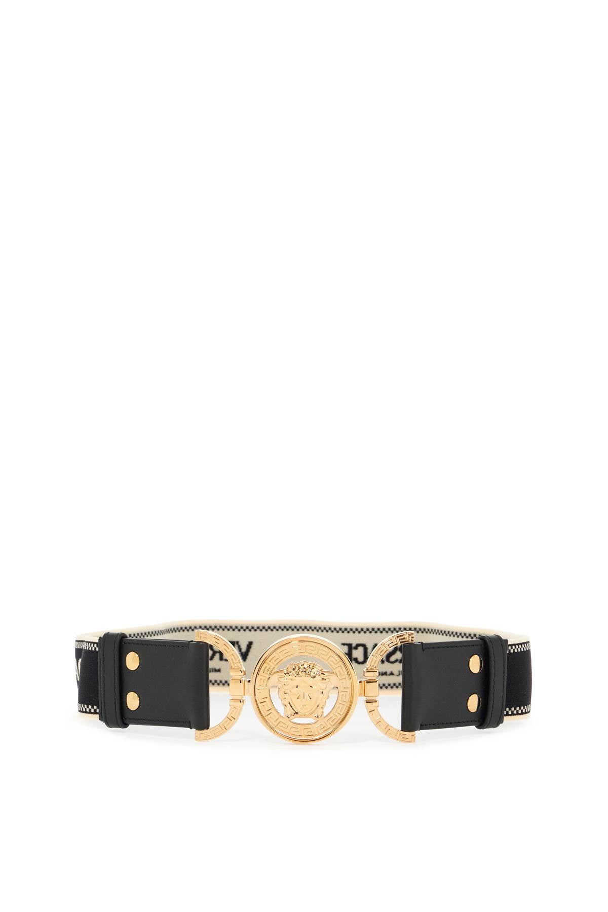 "medusa '95 jacquard 1016531 1A11659 BLACK+BEIGE-VERSACE GOLD