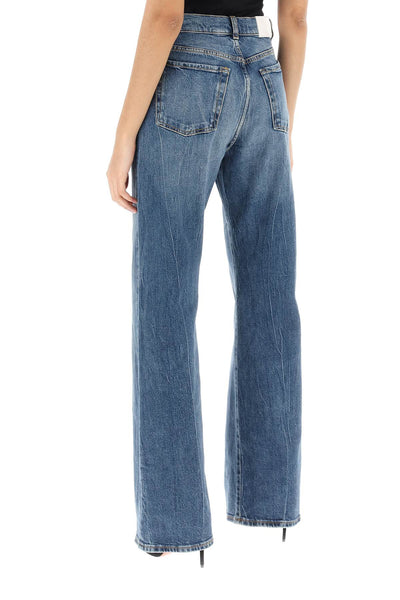 wanda loose jeans with wide leg 101733 A1LP VINTAGE SCURO