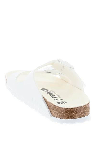 Birkenstock arizona slides narrow fit 1019046 TRIPLES WHITE