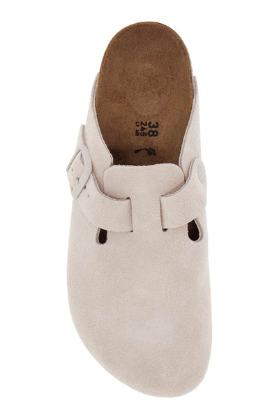 boston narrow fit sabot shoe 1024740 ANTIQUE WHITE