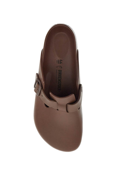 BIRKENSTOCK boston eva slippers brown with buckle for men | Italystation.com - Shop Now at italystation.com