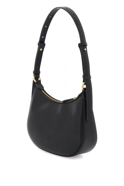 half moon shoulder bag 102790 A0F1 NERO-ANTIQUE GOLD