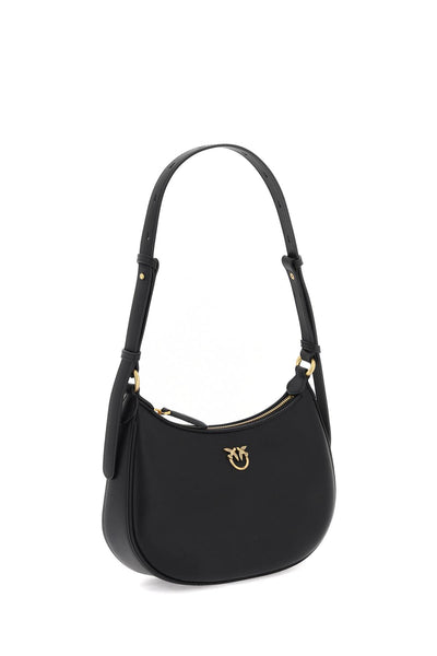 half moon shoulder bag 102790 A0F1 NERO-ANTIQUE GOLD