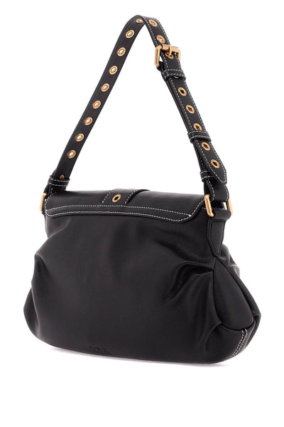 jolene shoulder bag 102801 A1W9 NERO-ANTIQUE GOLD