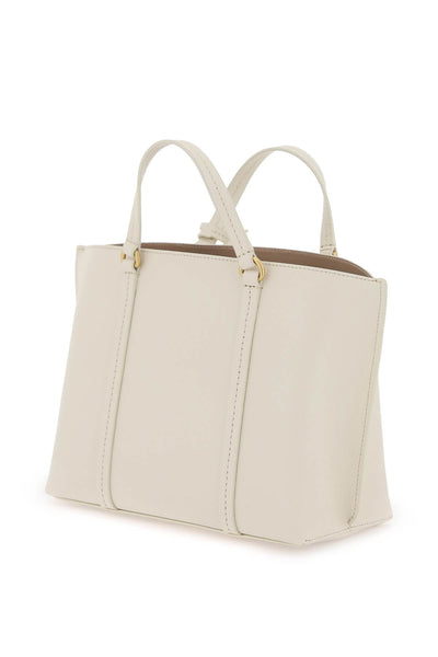 carrie shopper classic handbag 102833 A1LF BIANCO SETA ANTIQUE GOLD