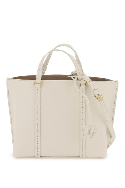 carrie shopper classic handbag 102833 A1LF BIANCO SETA ANTIQUE GOLD