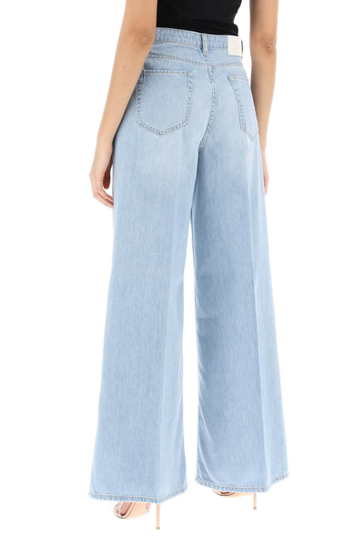 pozzillo wide leg jeans 102948 A1MO BLEACH CHIARO