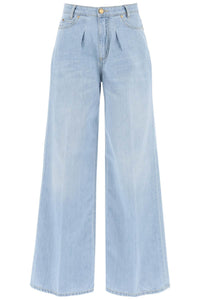 pozzillo wide leg jeans 102948 A1MO BLEACH CHIARO