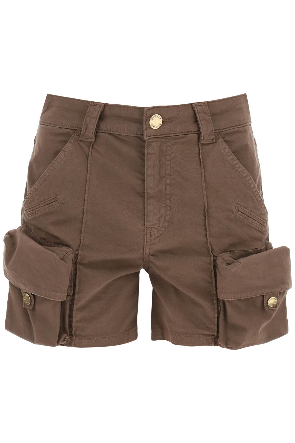 porta cargo shorts 102992 A1M4 MARRONE CASTANO