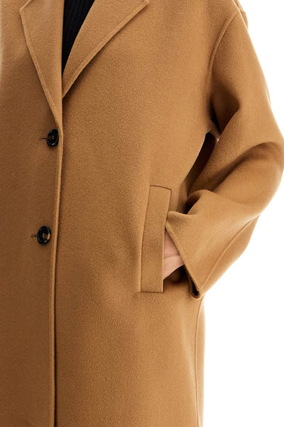 double wool coat with screwdriver design 103817 Y27P CAMMELLO MOCACCINO