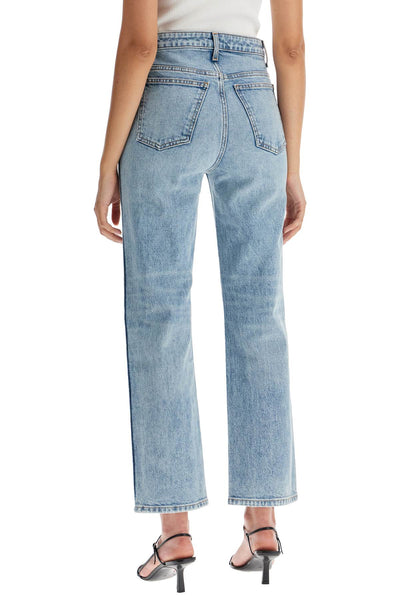 cropped straight leg abigail jeans 1071 096 W916 BRYCE STRETCH