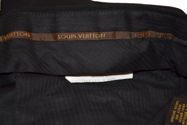 Authentic Louis Vuitton Black Pants Size 52