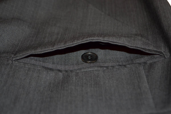Louis Vuitton Grey Laine Wool Men's Pants Size 52