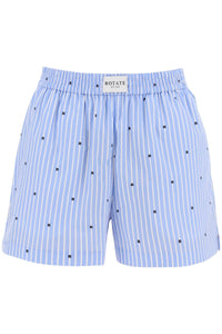 organic cotton boxer shorts for men 1124702975 BLUE LOGO STRIPE + SERENITY COMB.