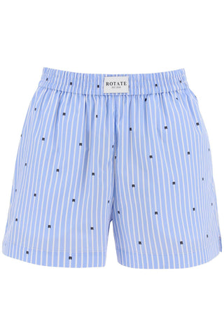 organic cotton boxer shorts for men 1124702975 BLUE LOGO STRIPE + SERENITY COMB.