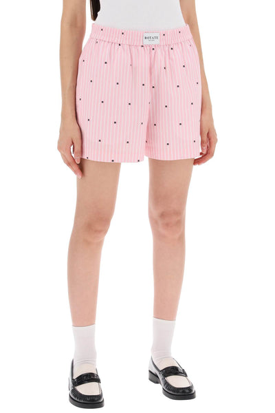 organic cotton boxer shorts for men 1124702976 PINK LOGO STRIPE + FAIRY TALE COMB.