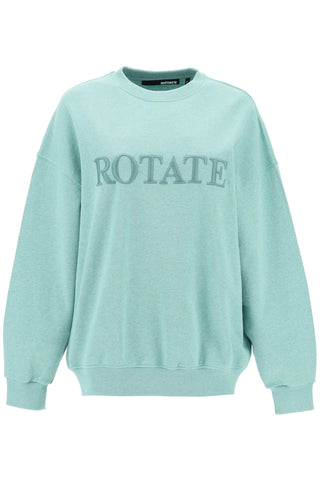 organic cotton crewneck sweatshirt 1125031176 Granite Green