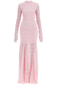 long pink lace dress with open back for special occasions 1141421011 FAIRY TALE