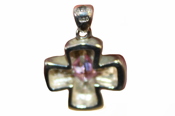 Folli Follie Sterling Silver Cross Pendant