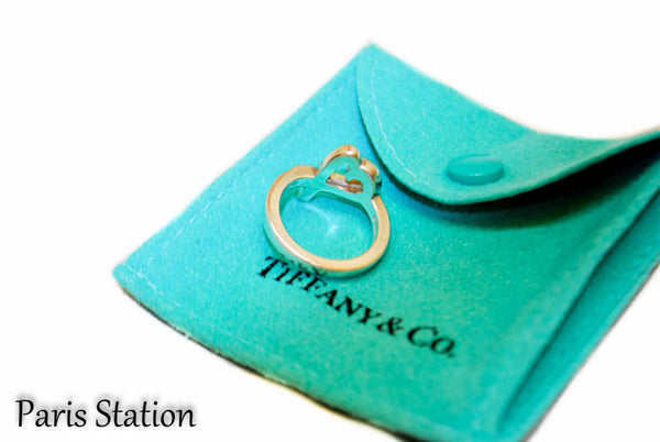 Tiffany & Co Sterling Silver Paloma Picasso Heart Ring Size 4.5