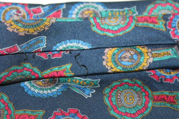 Gucci Blue Silk Ribbon Men's Tie