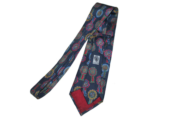 Gucci Blue Silk Ribbon Men's Tie