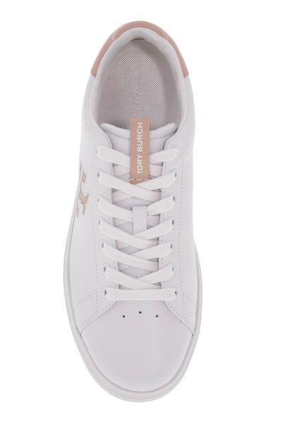 howell court sneakers with double t 149728 TITANIUM WHITE / SHELL PINK