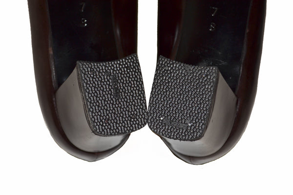 Paloma Brown Leather Shoes Size 7B