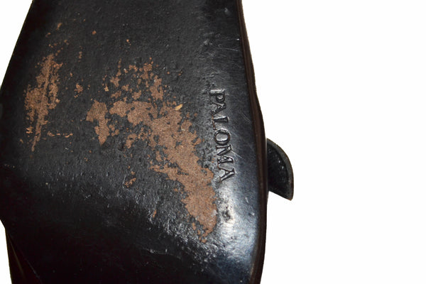 Paloma Brown Leather Shoes Size 7B