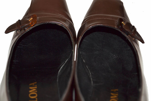 Paloma Brown Leather Shoes Size 7B