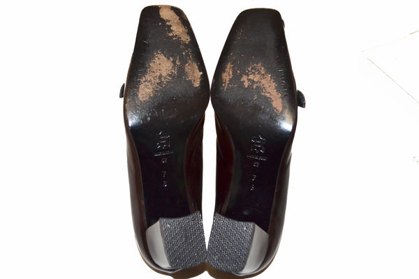 Paloma Brown Leather Shoes Size 7B