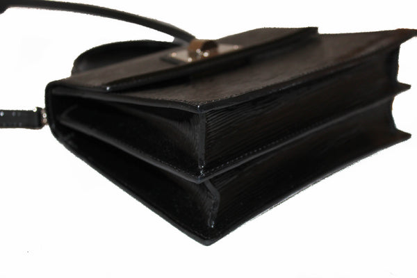 Louis Vuitton Black Electric Epi Leather Sevigne PM Bag