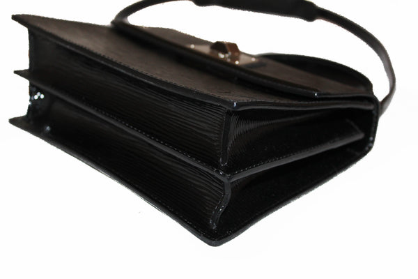 Louis Vuitton Black Electric Epi Leather Sevigne PM Bag