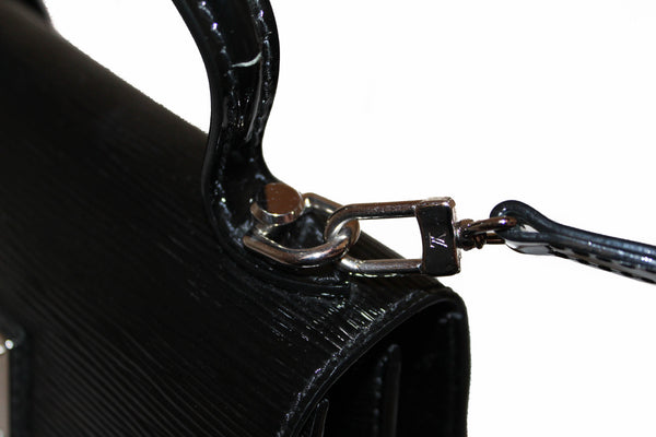 Louis Vuitton Black Electric Epi Leather Sevigne PM Bag