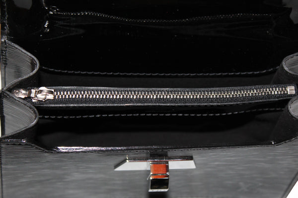 Louis Vuitton Black Electric Epi Leather Sevigne PM Bag