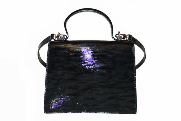 Louis Vuitton Black Electric Epi Leather Sevigne PM Bag