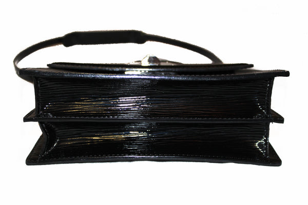 Louis Vuitton Black Electric Epi Leather Sevigne PM Bag