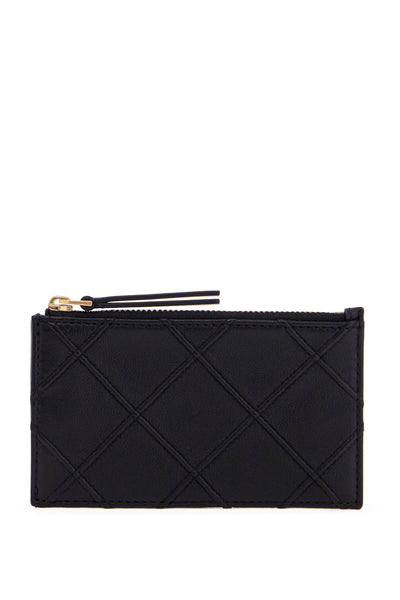 TORY BURCH fleming cardholder 152602 BLACK | Italystation.com - Shop Now at italystation.com