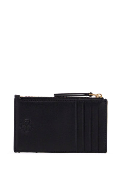 TORY BURCH fleming cardholder 152602 BLACK | Italystation.com - Shop Now at italystation.com