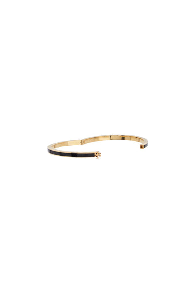 TORY BURCH thin kira bracelet 152856 GOLD / BLACK | Italystation.com - Shop Now at italystation.com