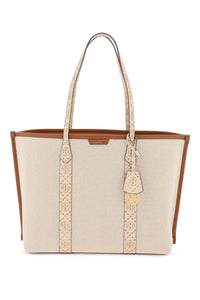 canvas perry shopping bag 154616 NEW CREAM
