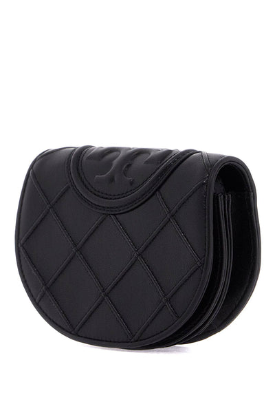 TORY BURCH fleming crossbody mini bag 162192 BLACK | Italystation.com - Shop Now at italystation.com