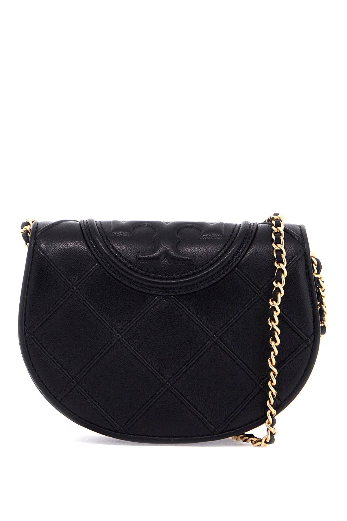 TORY BURCH fleming crossbody mini bag 162192 BLACK | Italystation.com - Shop Now at italystation.com