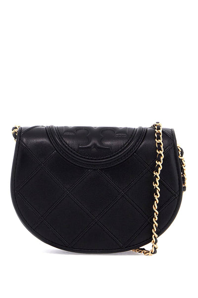 TORY BURCH fleming crossbody mini bag 162192 BLACK | Italystation.com - Shop Now at italystation.com