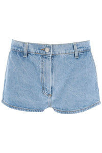 denim hot shorts for a 173524 BLUE
