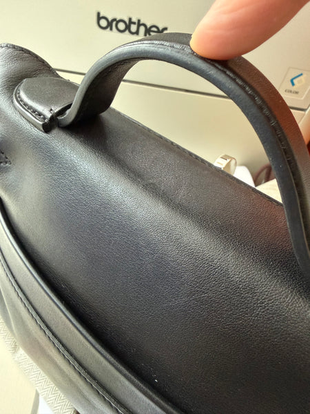 Hermes mini 24/24 black phw U